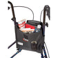 Carex Trio 3-Wheel Rollator Walker - Lightweight, Folding Mobility Aid with Storage Bag