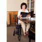 Carex Trio 3-Wheel Rollator Walker - Lightweight, Folding Mobility Aid with Storage Bag