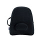 ObusForme Lowback Backrest Support - Black Lumbar Cushion for Posture & Comfort