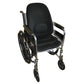 ObusForme Lowback Backrest Support - Black Lumbar Cushion for Posture & Comfort