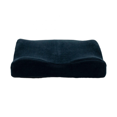 ObusForme 2-in-1 Sit-Back Cushion – Convertible Lumbar & Seat Support, Contoured Memory-Foam Relief, Portable for Office, Car & Home (Black)