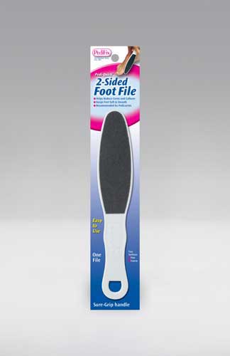2-Sided Pedicure File for Callus and Corn Removal - Professional Foot Care