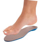 Diabetic Defense Orthotic Insoles - Small - Women's 7-8, Men's 5-6 - Full Length Pair for Gentle Support & Cushioning