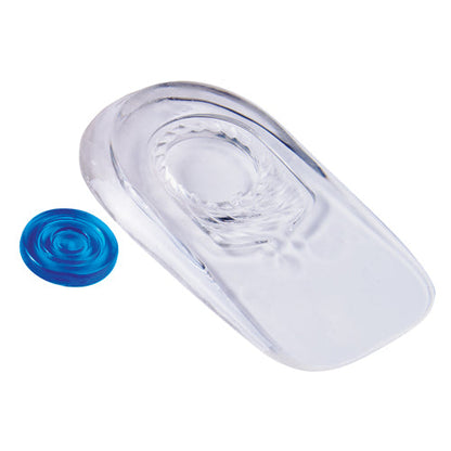Gel Heel Cushions for Men - Shock Absorbing Inserts for Heel Pain Relief (Pair)