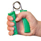 CanDo Ergonomic Hand Exercise Grips - Green, Medium Resistance (Pair) - 12 lbs