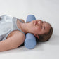 Alex Orthopedic Cervical Roll Pillow for Neck Pain Relief - 4 x 19 Inch - Blue