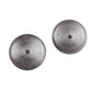 Heavy-Duty Walker Wheel Kit, 5" Silver Vein with Black Wheels, 500 lb Capacity