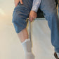 Sock Aid Device with Long Handle and Shoehorn - Easy Dressing Aid for Weak Hands