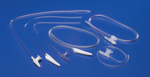 8 French Sterile Suction Catheters with Safe-T-Vac Valve - Bx/10
