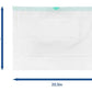 Carebag Commode Liner with Absorbent Pad, 20-1/2 x 15-3/4 inch, 16 oz, Box of 20