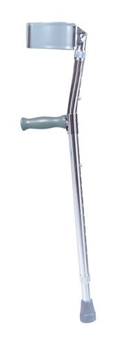 Bariatric Forearm Crutches Heavy Duty 500 lbs Capacity - Adjustable Adult Pair