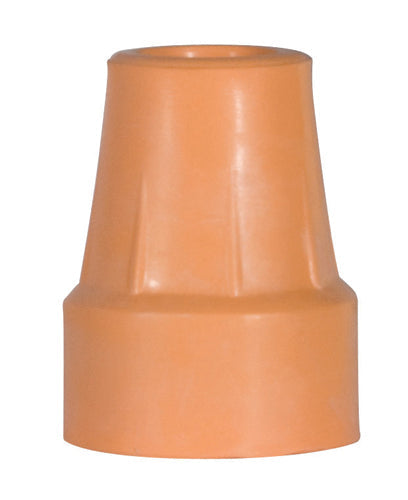 Crutch Tips - 3/4 Inch Standard Grey Pair - Premium Rubber Replacement Tips