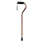 Bariatric Aluminum Cane - 600 lb Capacity, Bronze, Adjustable Height