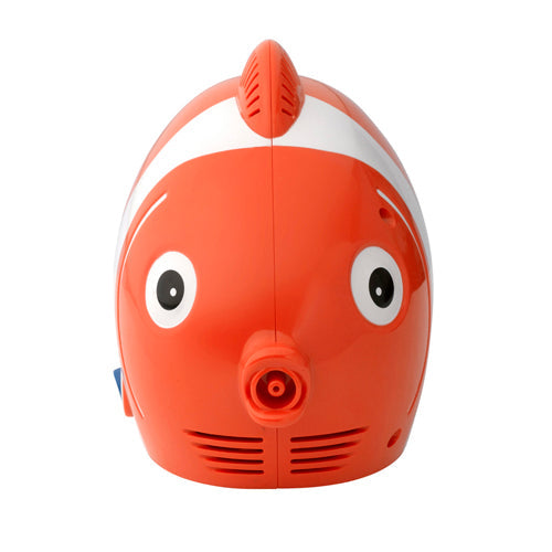 Fish Pediatric Nebulizer Compressor with Bag, Disposable & Reusable Neb Kit - 3.1 lbs
