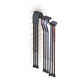 Cane Rack for Retail Displays - Black, Holds 9 Canes - Slat Wall & Peg Board Compatible - CS/2