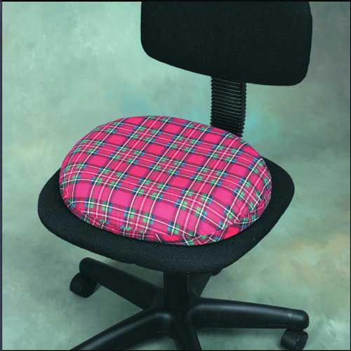 16 Inch Navy Foam Invalid Ring with Cover - Wheelchair Seating Comfort