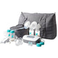 Evenflo Deluxe Advanced Double Electric Breast Pump - 32 Settings, Closed System with Bags & Bottles