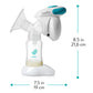 Evenflo Advanced Single Electric Breast Pump - Closed System, Multiple Flange Sizes
