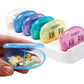 7-Day Pill Organizer with AM/PM Compartments - Pocket Med Pack