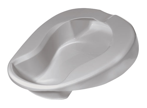 Contoured Bed Pan Disposable 84 oz Capacity - Stain & Crack Resistant