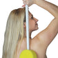 Long Handle Sponge for Bathing - Round Foam Applicator for Sensitive Skin