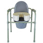 ELEVATE ME SOFTLY Blue Jay 4 Inch Raised Soft Toilet Seat - Comfortable Padded Cushion