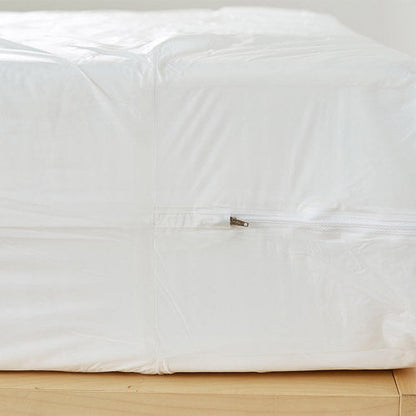 Zippered Twin Mattress Protector 39x75x9 - Heavy Duty, Flame Retardant Mattress Cover