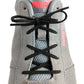 Fit To Be Tied Black Elastic Shoe Laces, 24 Pair - Easy Slip-On
