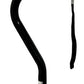 Blue Jay Quad Cane - Large Base, 300 lb Capacity, Ergonomic Grip, Black
