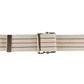 Blue Jay Gait Belt 2" x 60" Striped - Heavy Duty Cotton with Metal Buckle