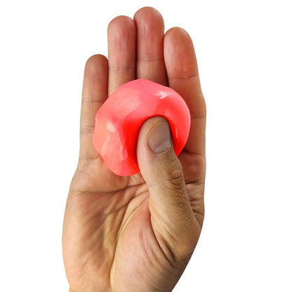 Squeeze 4 Strength 4 oz. Red Soft Hand Therapy Putty for Grip Strengthening