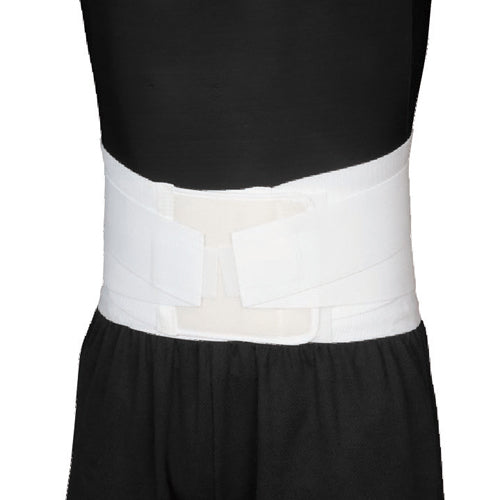 Blue Jay Universal Back Support with Lumbar Straps - White