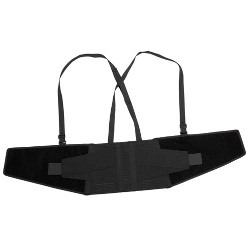 Blue Jay Industrial Back Support with Suspenders, X-Large - Black, Lower Back Pain Relief