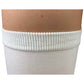 Anti-Embolism Stockings Large/Regular 15-20mmHg Thigh High Inspection Toe, Silicone Top, White