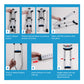 Carex Folding Crutches - Lightweight Aluminum, Adjustable Height, Universal Size Pair