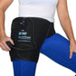 Ice It! Hip Cold + Compression Wrap with Adjustable Pump for Pain Relief