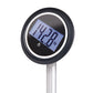 Extendable Digital Bathroom Scale with Wide Platform & Adjustable Display - 550 lb Capacity