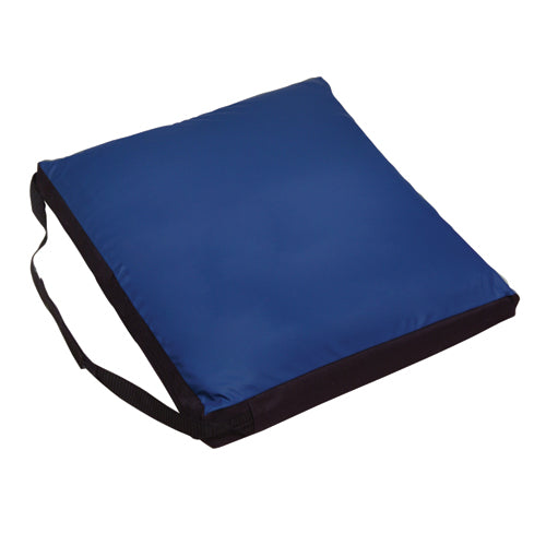 Optimum Comfort Gel Wheelchair Cushion 20 x 16 x 3 with Channeled Gel Bladder and Premium Cover