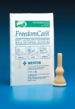 Freedom Mentor Male External Catheter, Large, 35mm, Self-Adhering - Each