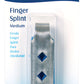Fold-Over Finger Splint - Medium - For Finger Support & Protection
