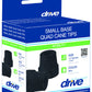 Drive Cane Tips 1/2 Inch for Small Base Quad Canes, Black, 4 Count