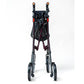 Ascent Euro-Style Rollator, Lightweight 4-Wheel Walker with Adjustable Seat & Backrest, Brandywine