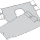 Canvas Sling Seat for Patient Lifts - 300 lb Capacity - 26" x 40" - Mobility Transfer Aid