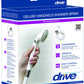Handheld Shower Head with On/Off Switch, Diverter Valve, and 80-Inch Hose