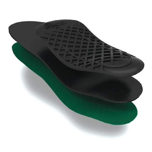 Orthotic Arch Support Insoles for Women - Full Length, Size W 3-4 - Adjustable, Heat Moldable Comfort
