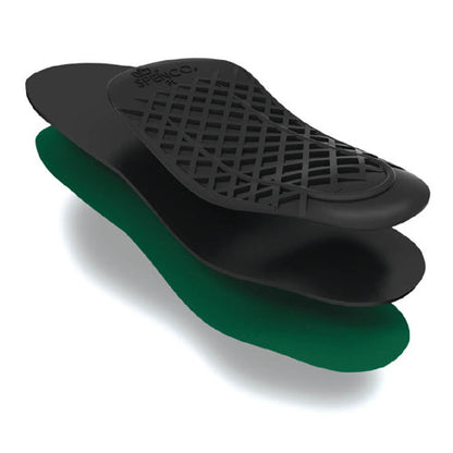 Orthotic Arch Support Insoles for Women - Full Length, Size W 3-4 - Adjustable, Heat Moldable Comfort