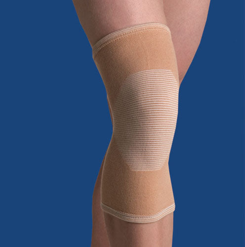 Knee Support Brace - Large Elastic 4-Way - 15 - 16.5" - for Injury, Prevention & Rehabilitation