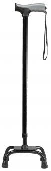Carex Soft Grip Quad Cane - Stable & Comfortable Walking Aid - Case of 2