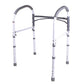 Carex Stand-Alone Bathroom Safety Rail - Adjustable Height Toilet Assist Grab Bar, 300 lb Capacity