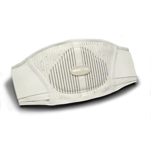 ObusForme Women's Back Support Belt - Light Grey - Size S/M - Posture & Lower Back Pain Relief